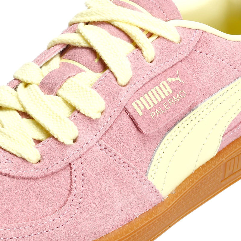 Puma Palermo Suede Pink/Green Trainers