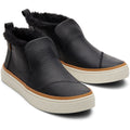 TOMS Paxton Leather Blend Women's Black Boots