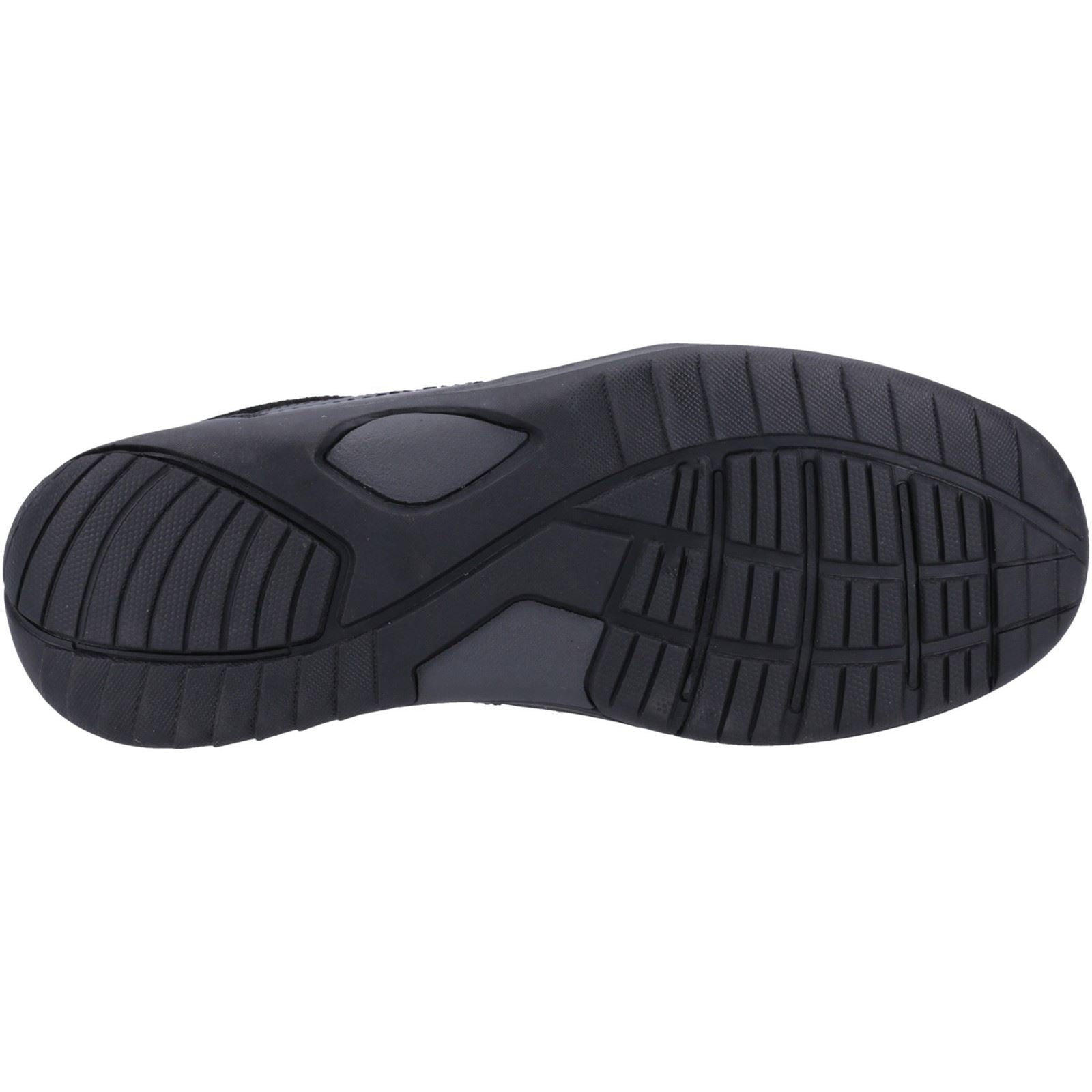 Hush Puppies Donald Leather Men's Black Moccasins Shoes
