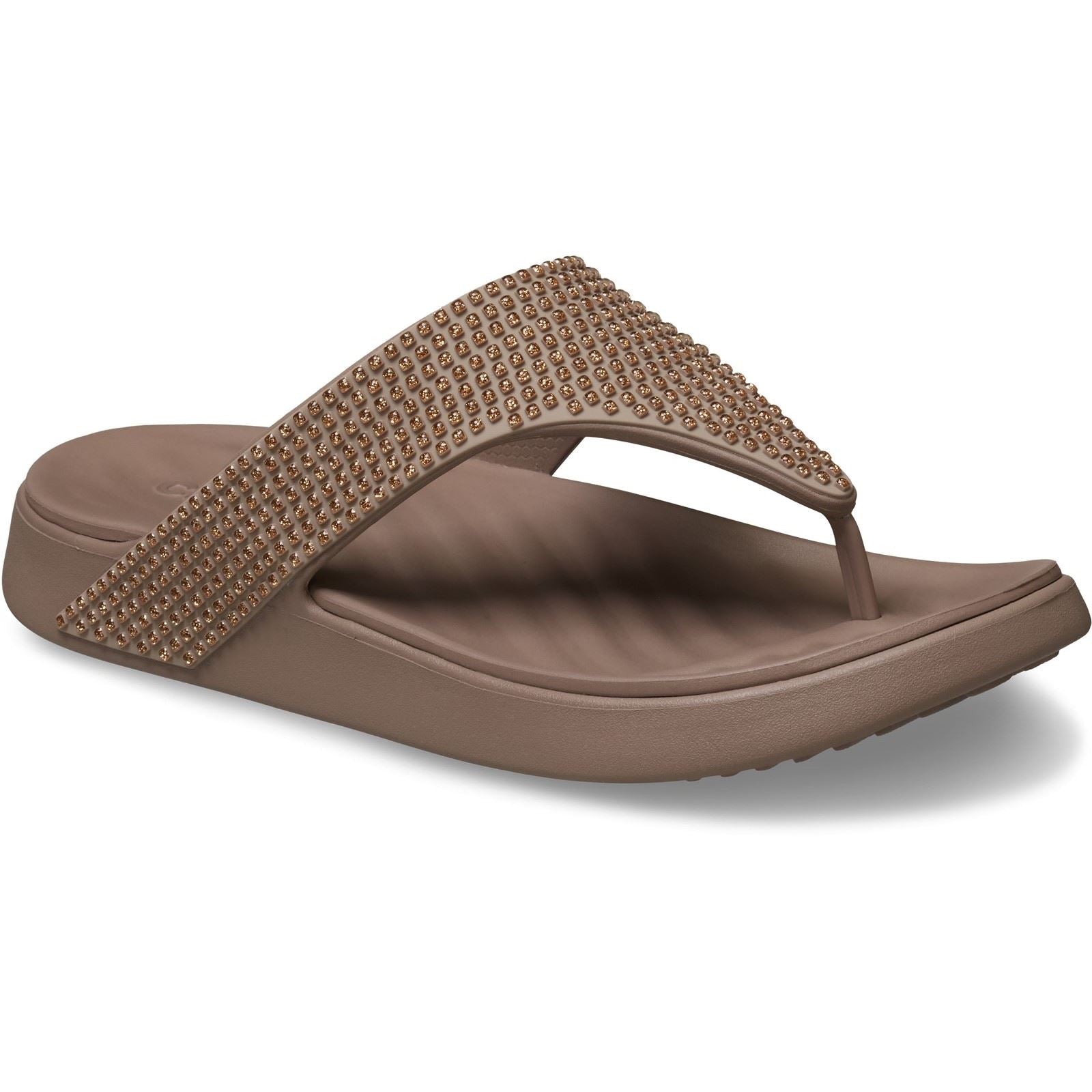 Crocs Getaway Triangle EVA Women's Latte Sandals
