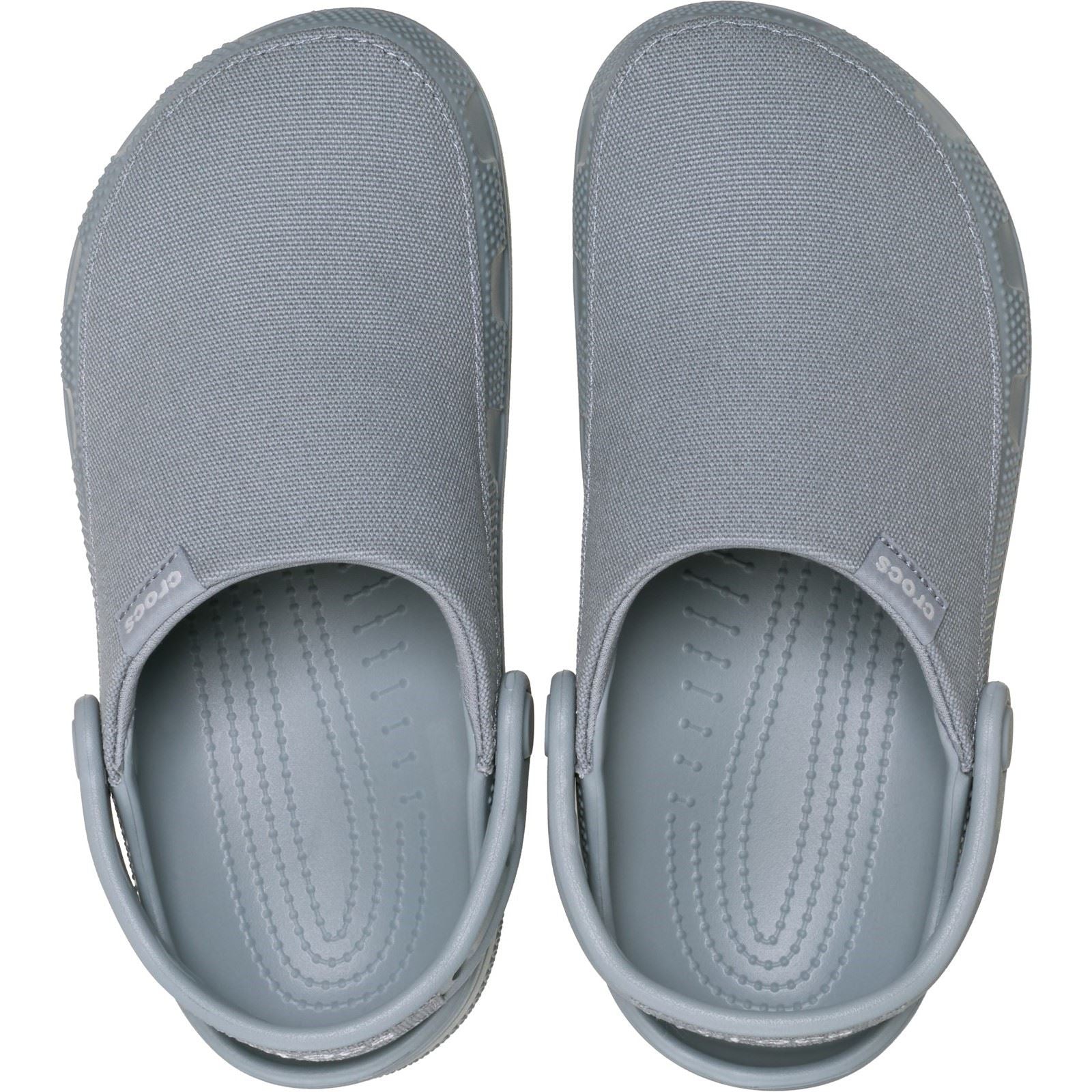 Crocs Classic Crafted Textile Women's Concrete Clogs
