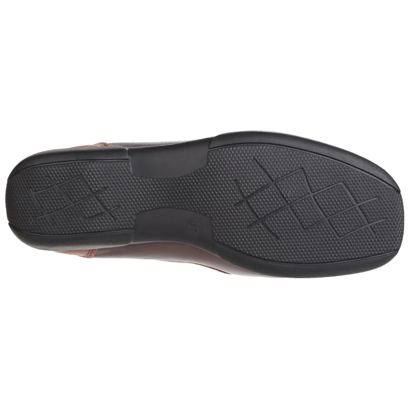 Cotswold Biddlestone Leather Women's Chestnut/Tan/Wine Loafers