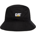 Caterpillar Cotton Black Bucket Hat