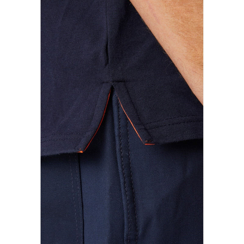 Helly Hansen Workwear Kensington Cotton Men's Blue Polo Shirt