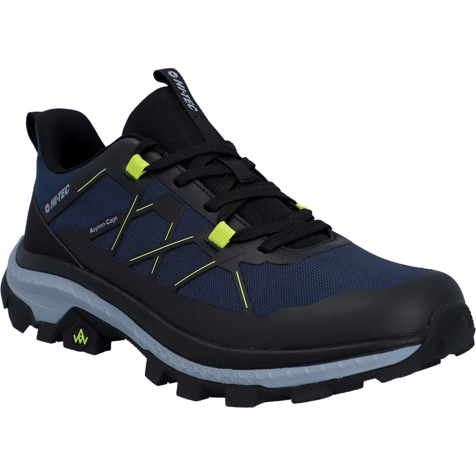 Hi-Tec Infuse Low Polyester Men's Black/Spellbound/Acid Lime Hiking Shoes