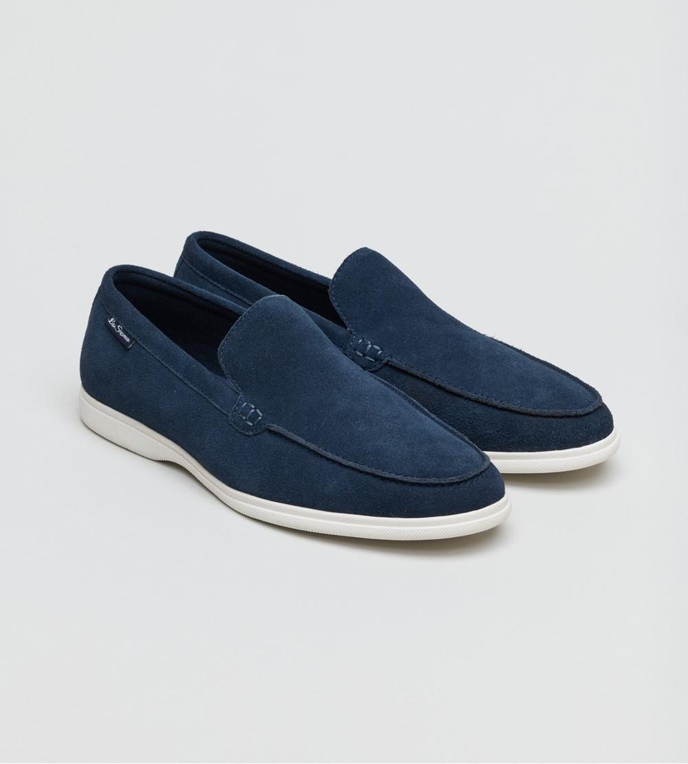 Ben Sherman Amarillo Suede Men's Navy Loafers