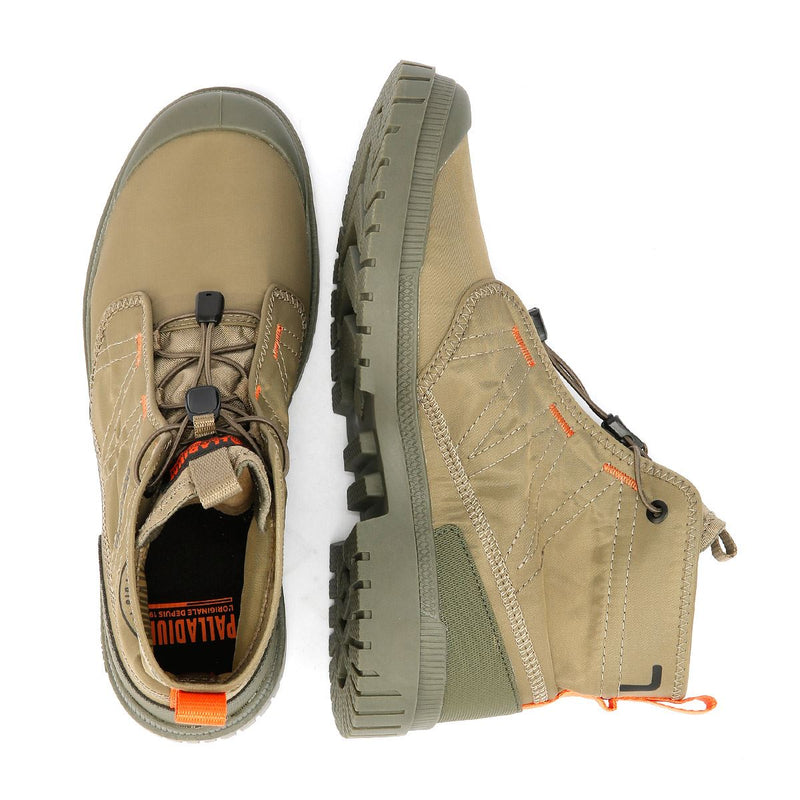 Palladium SP20 Travel Hi Dusky Green Boots