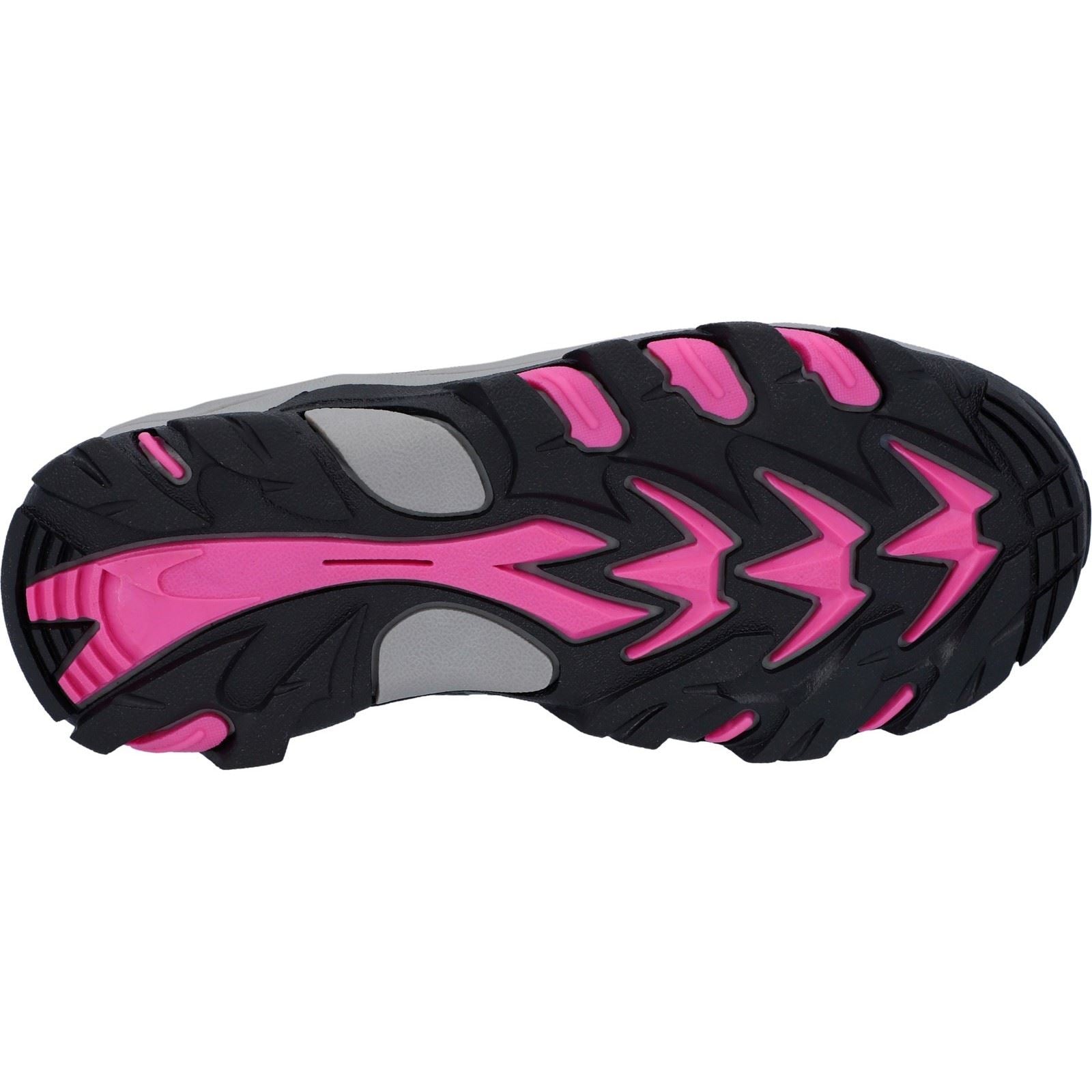 Hi-Tec Blackout Low Synthetic Soft Shell Girls's Dark Forest/India Ink/Pink Hiking Boots