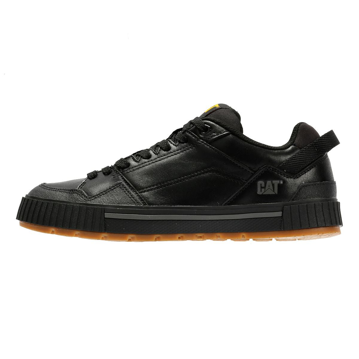 Caterpillar Axiom Leather Men's Black Lace-Up Shoes