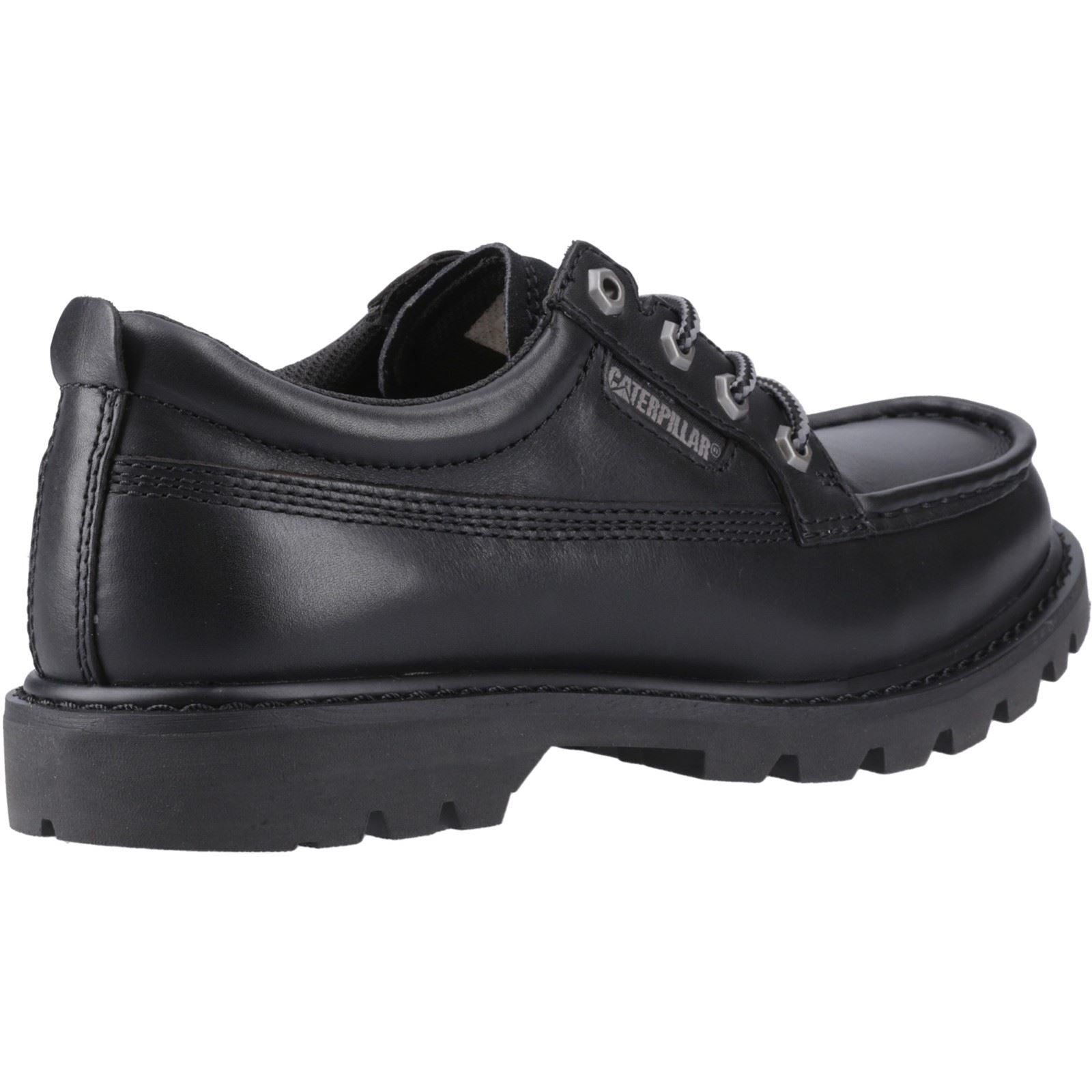 Caterpillar Colorado Moc Toe Low Leather Men's Black Lace-Up Shoes