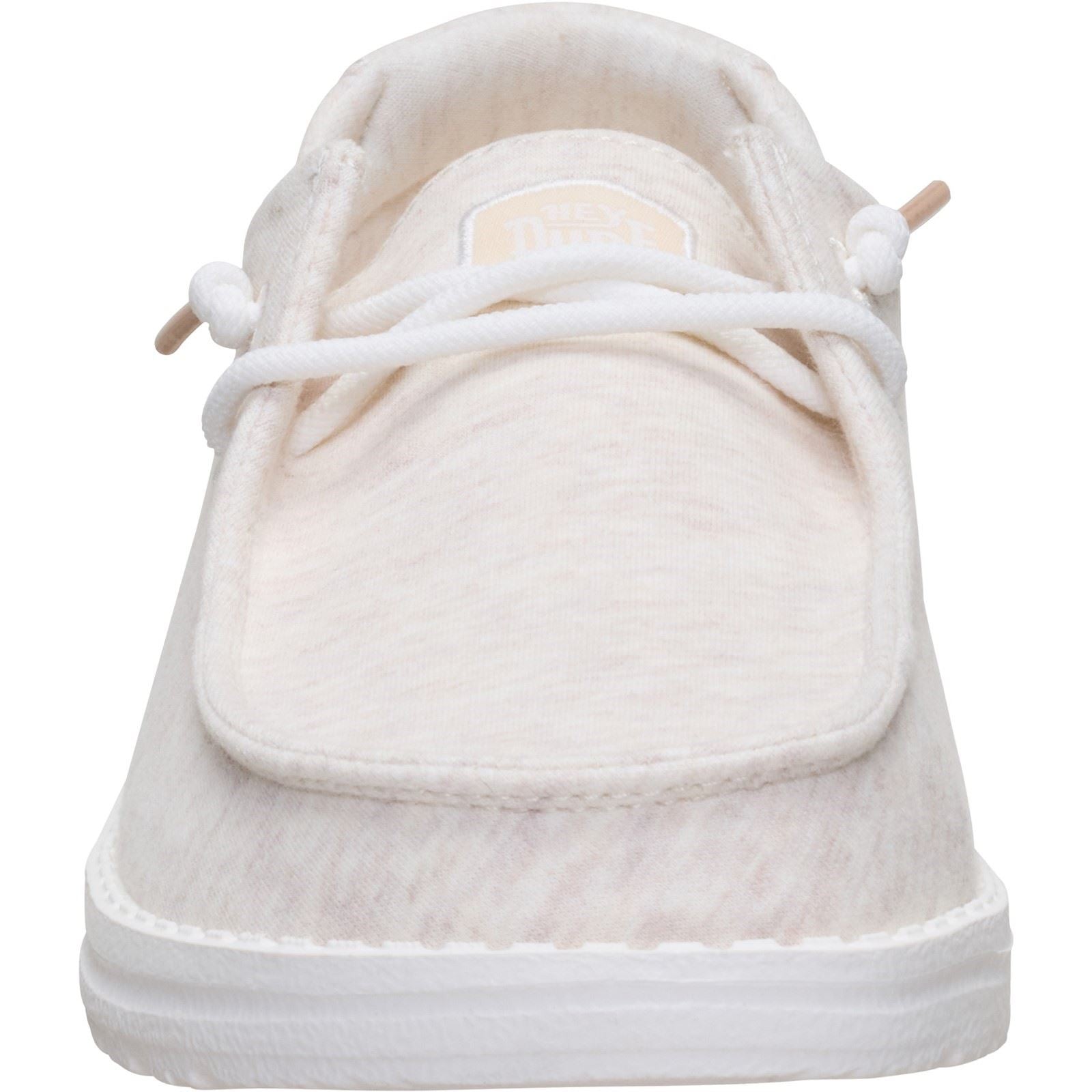 HEYDUDE Wendy Stretch Jersey Textile Women's Oatmeal Loafers