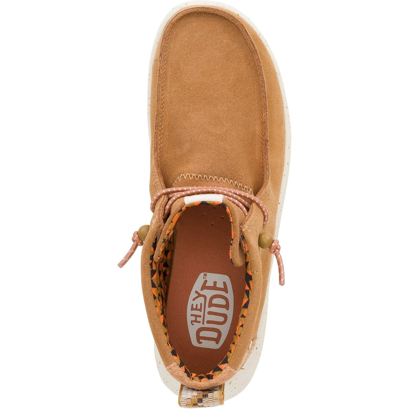 HEYDUDE Wendy Peak Hi Suede Women's Chestnut Boots
