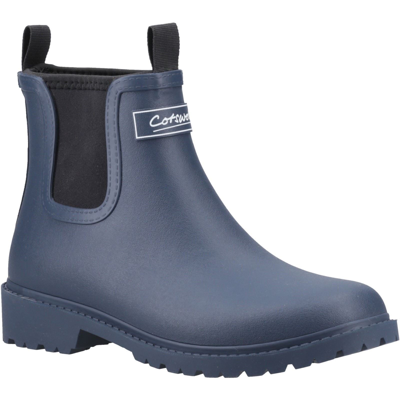 Cotswold Barton Rubber Women's Navy Wellington Boots