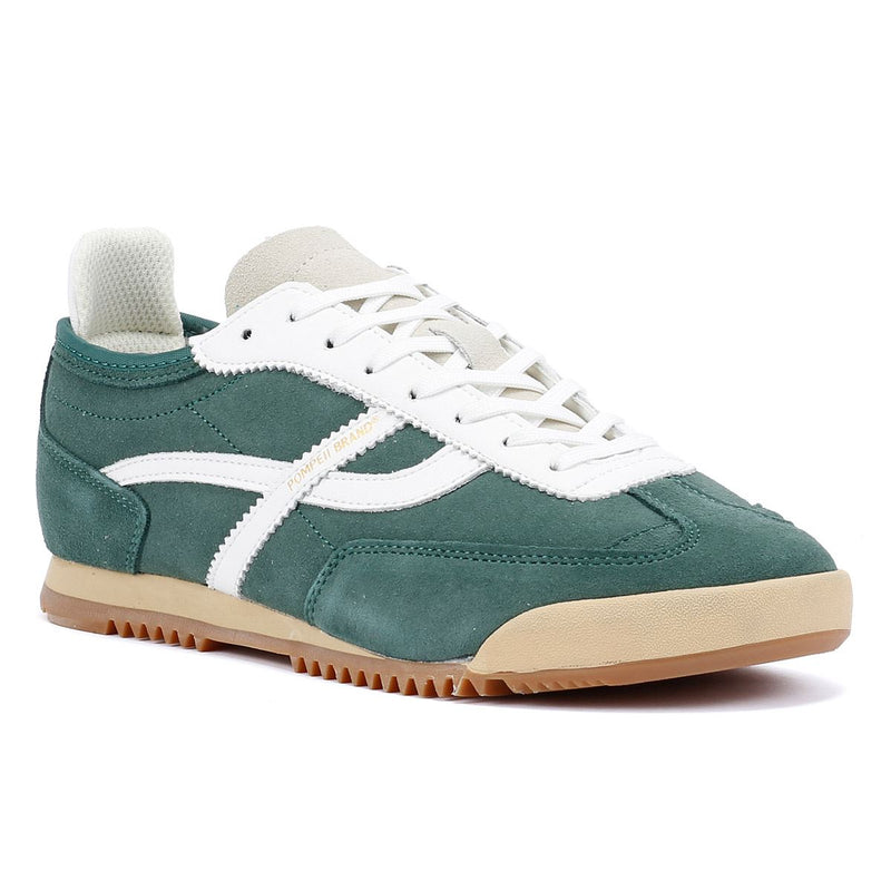 Pompeii Kite Suede Men's Jade Green Trainers