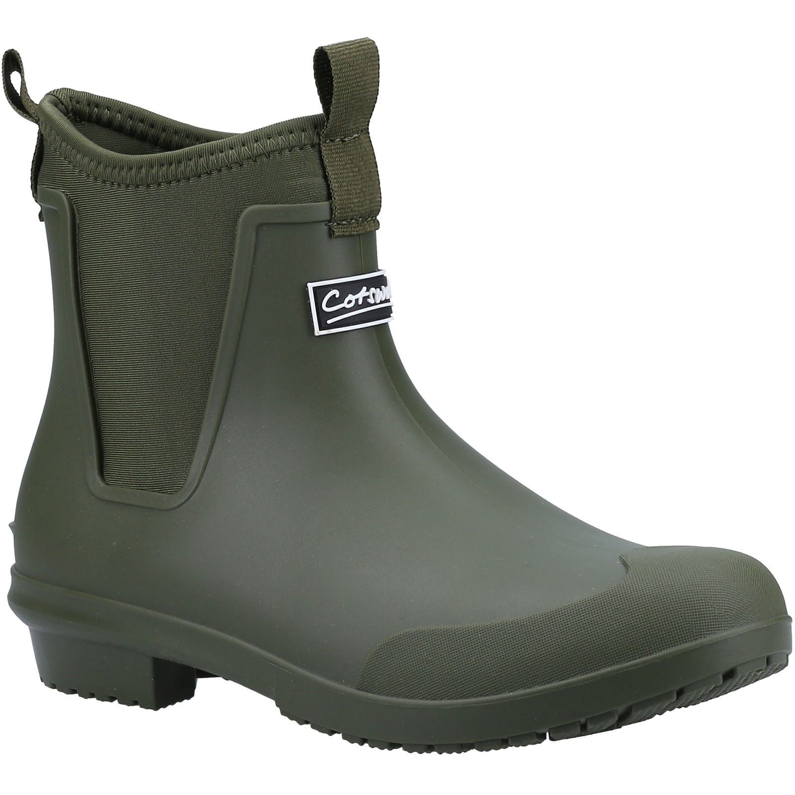 Cotswold Grosvenor Synthetic Green Wellington Boots