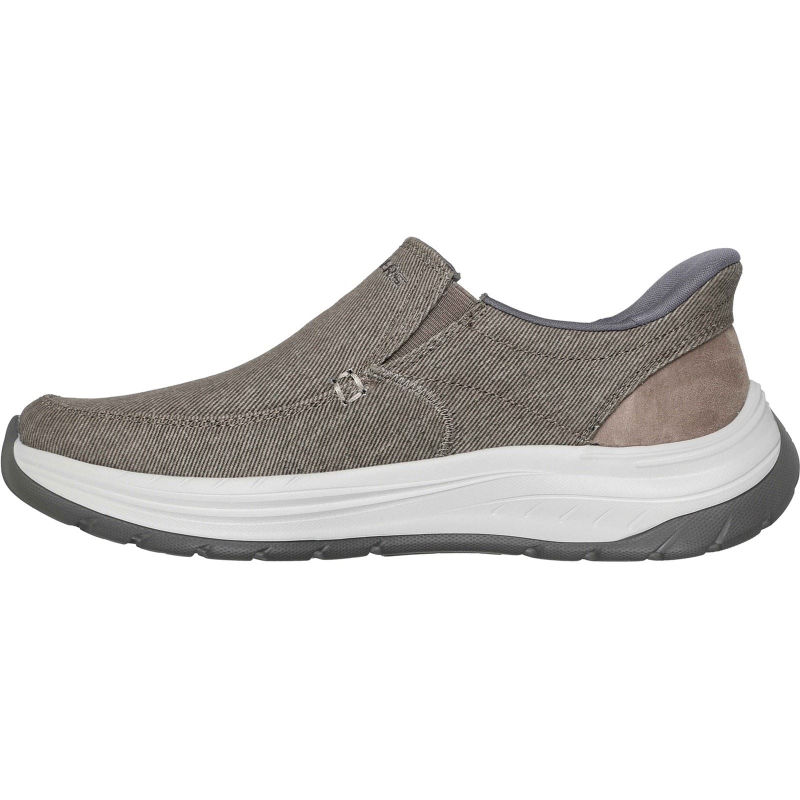 Skechers Decklan - Gulliver Textile Men's Taupe Standard Trainers