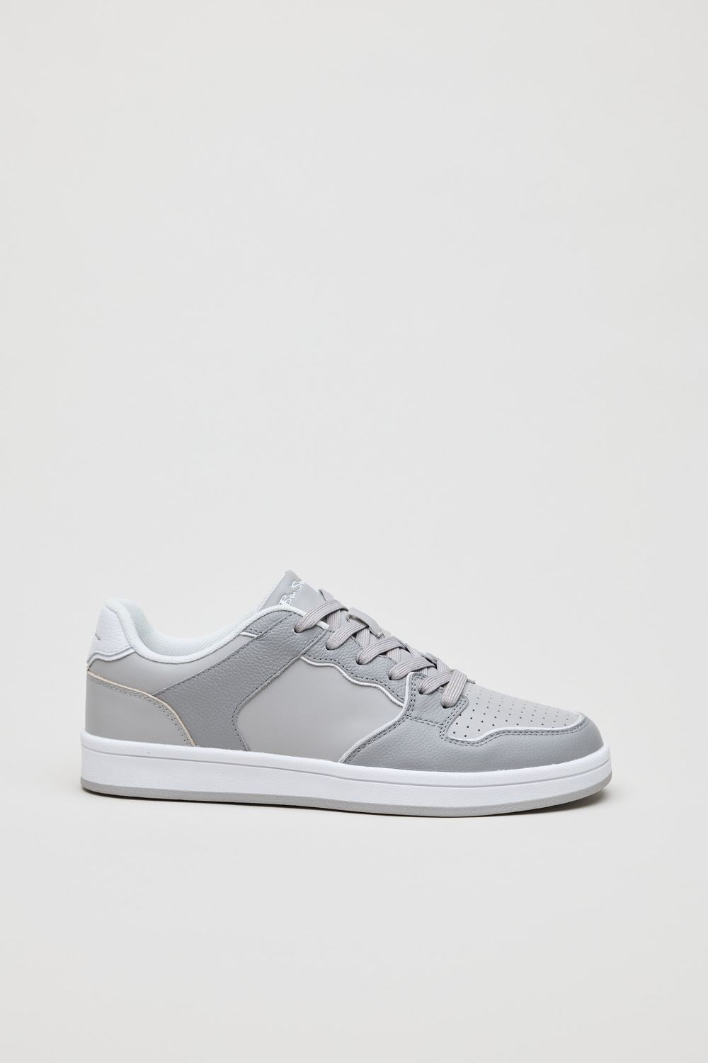 Ben Sherman Club Leather Men's Grey Trainers
