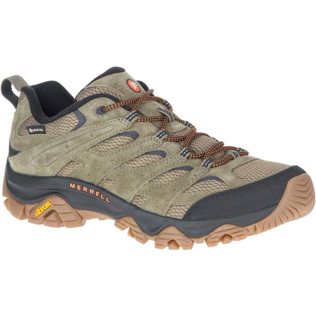 Merrell Moab 3 GTX Suede Men's OLIVE/GUM Hiking Shoes