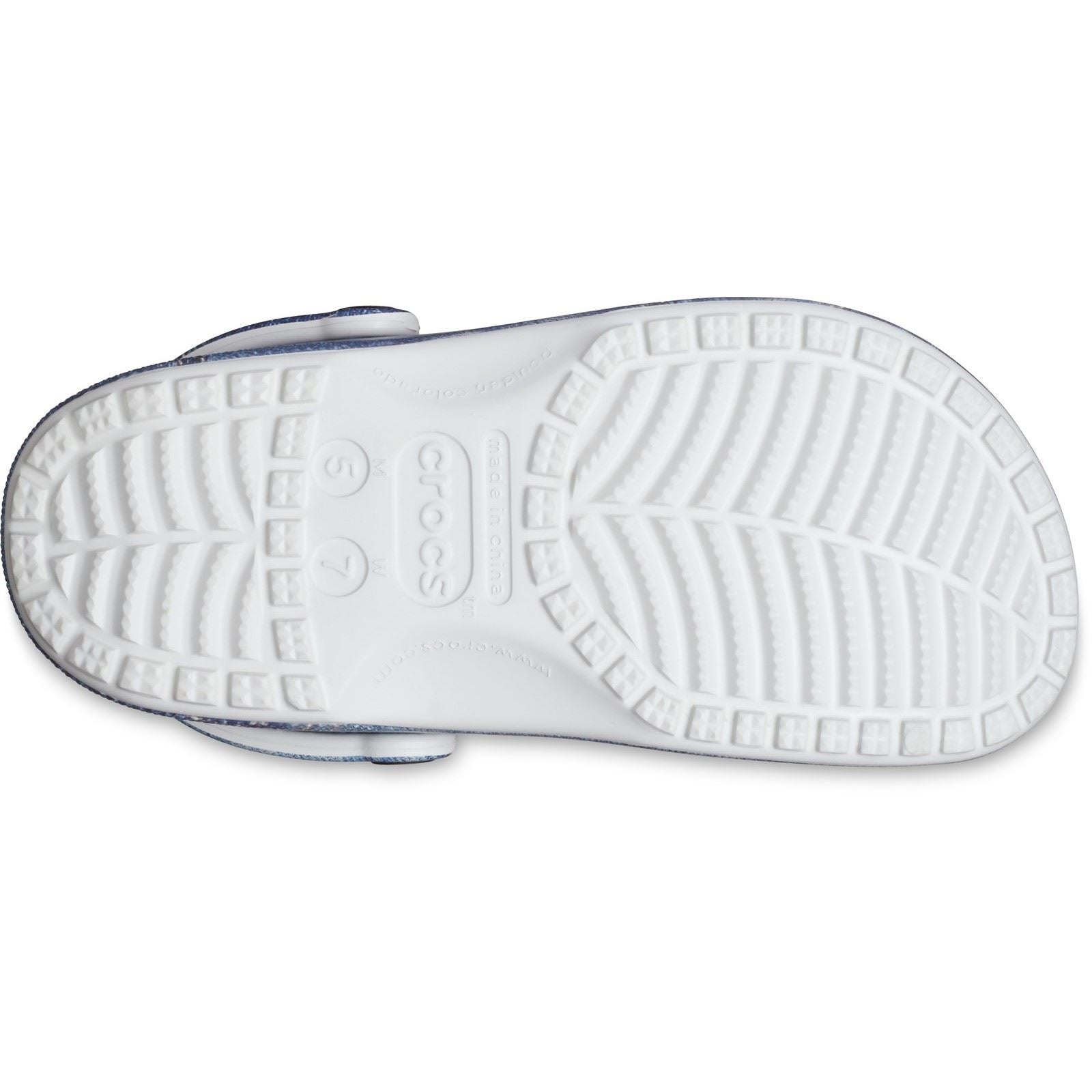 Crocs Classic Denim Synthetic Moonlight Clogs