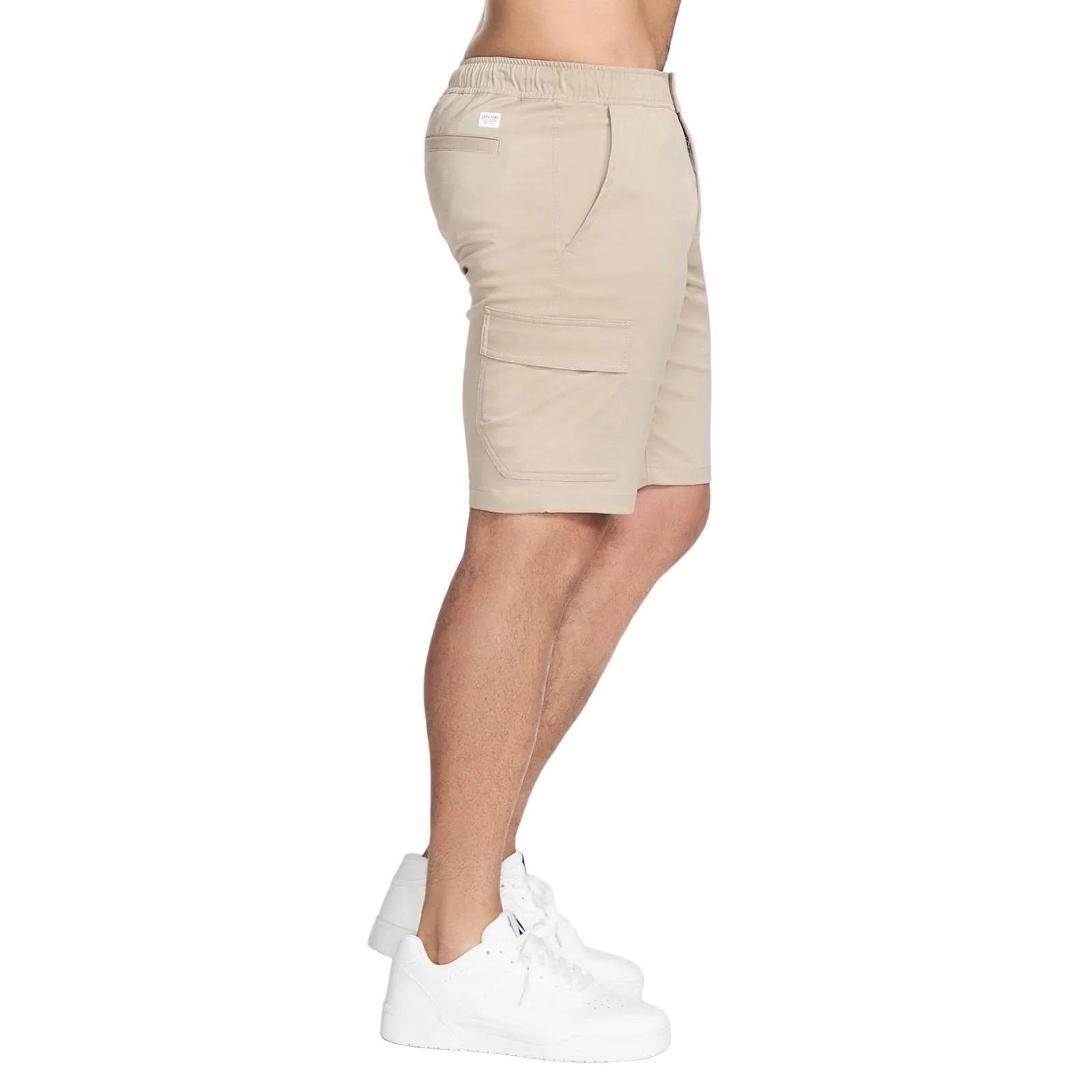 Skechers Performance Downtown Cargo 9 Inch Short Polyester Men's Natural Knee-Length Shorts