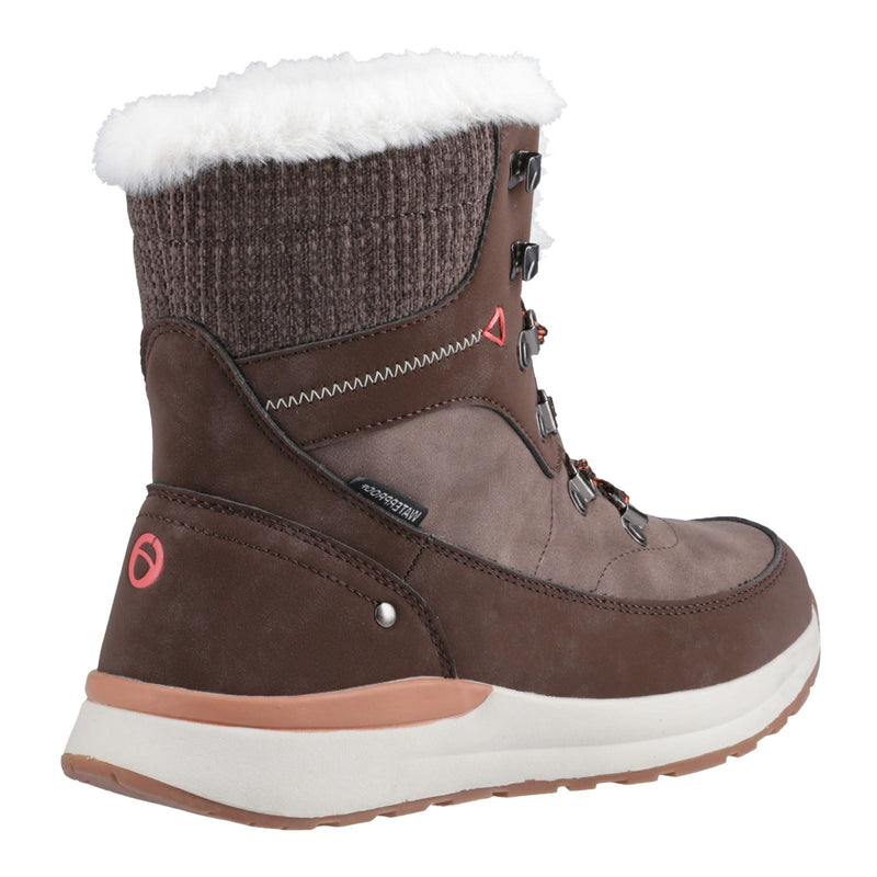 Cotswold Sheephouse Textile Women's Brown Hiking Boots