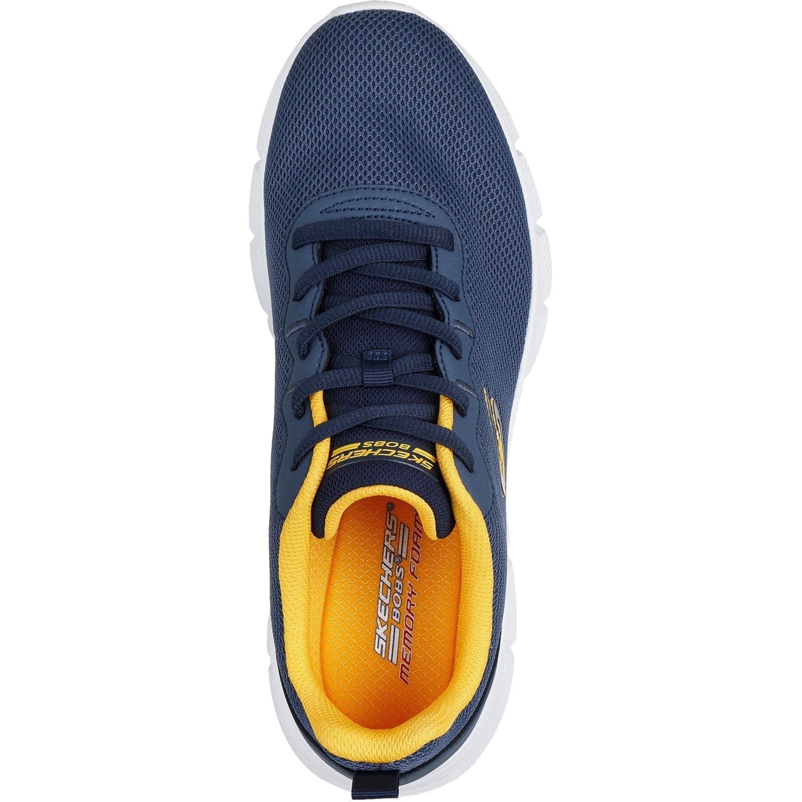 Skechers BOBS B Flex Icy Edge Textile Men's Navy Trainers