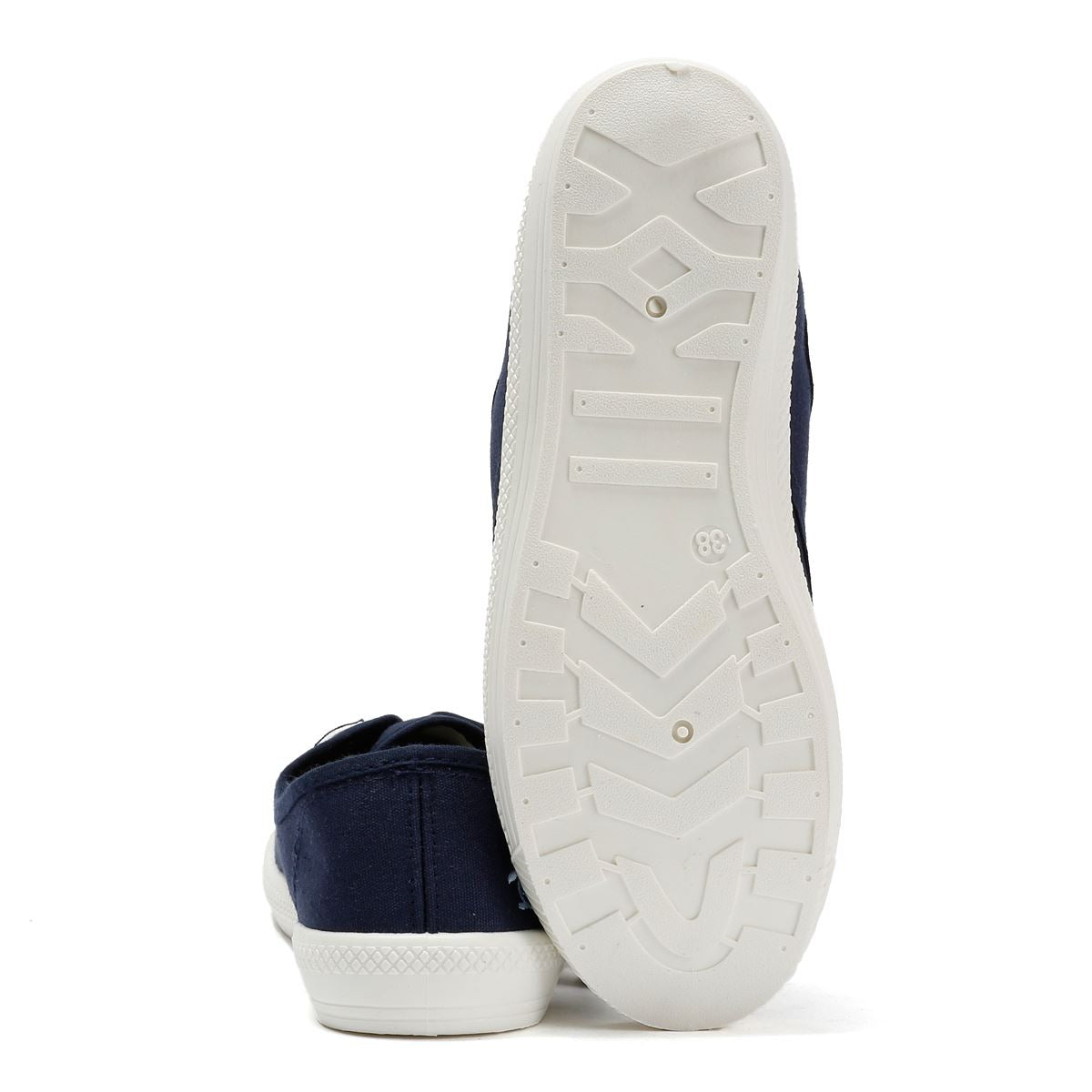 Penguin Anita Canvas Women's Navy Pumps