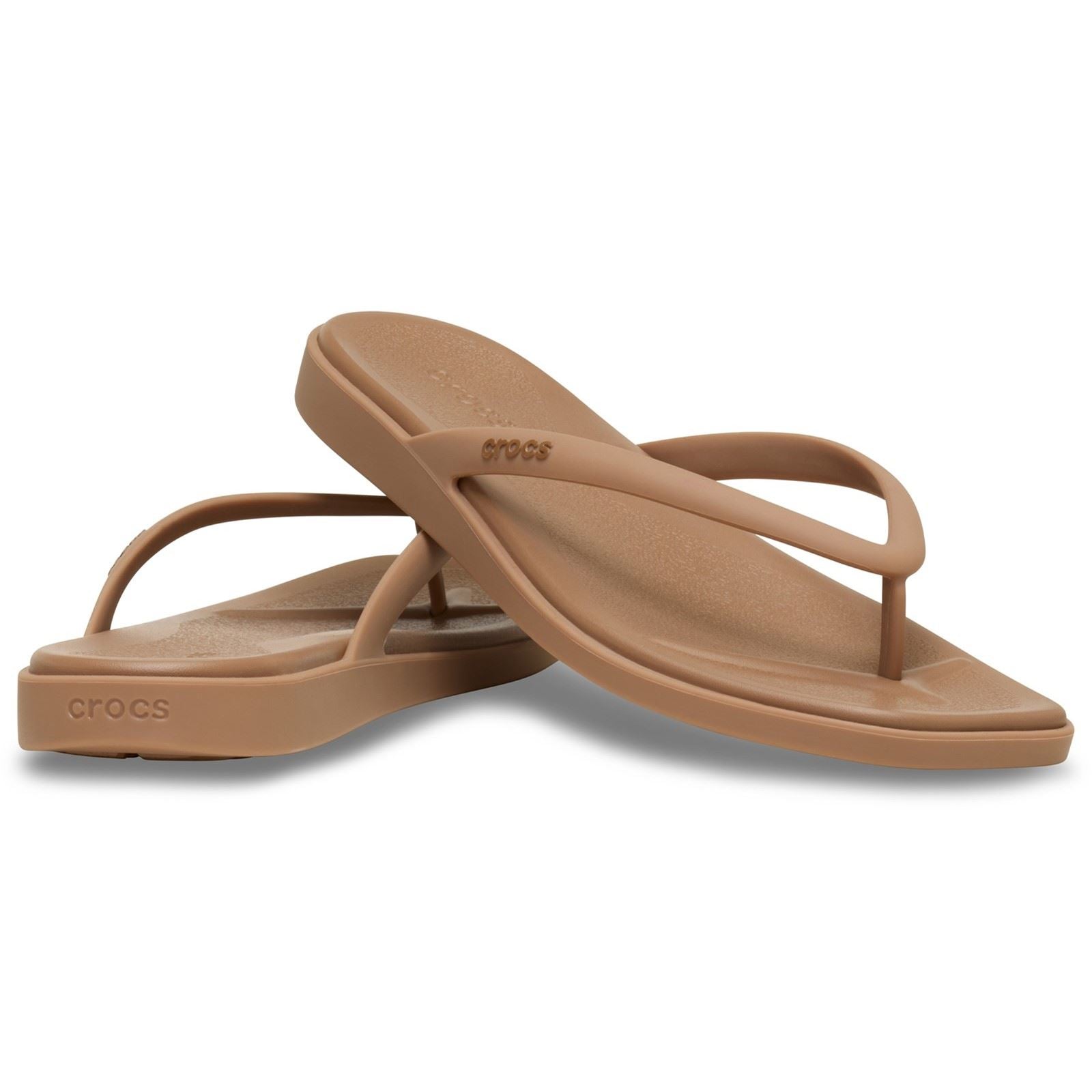 Crocs Miami EVA Women's Milk Chocolate Flip Flops