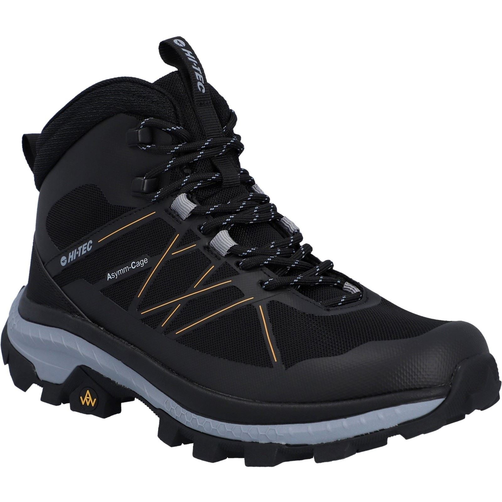 Hi-Tec Infuse Mid Polyester Women's Black/Artisans Gold Hiking Boots
