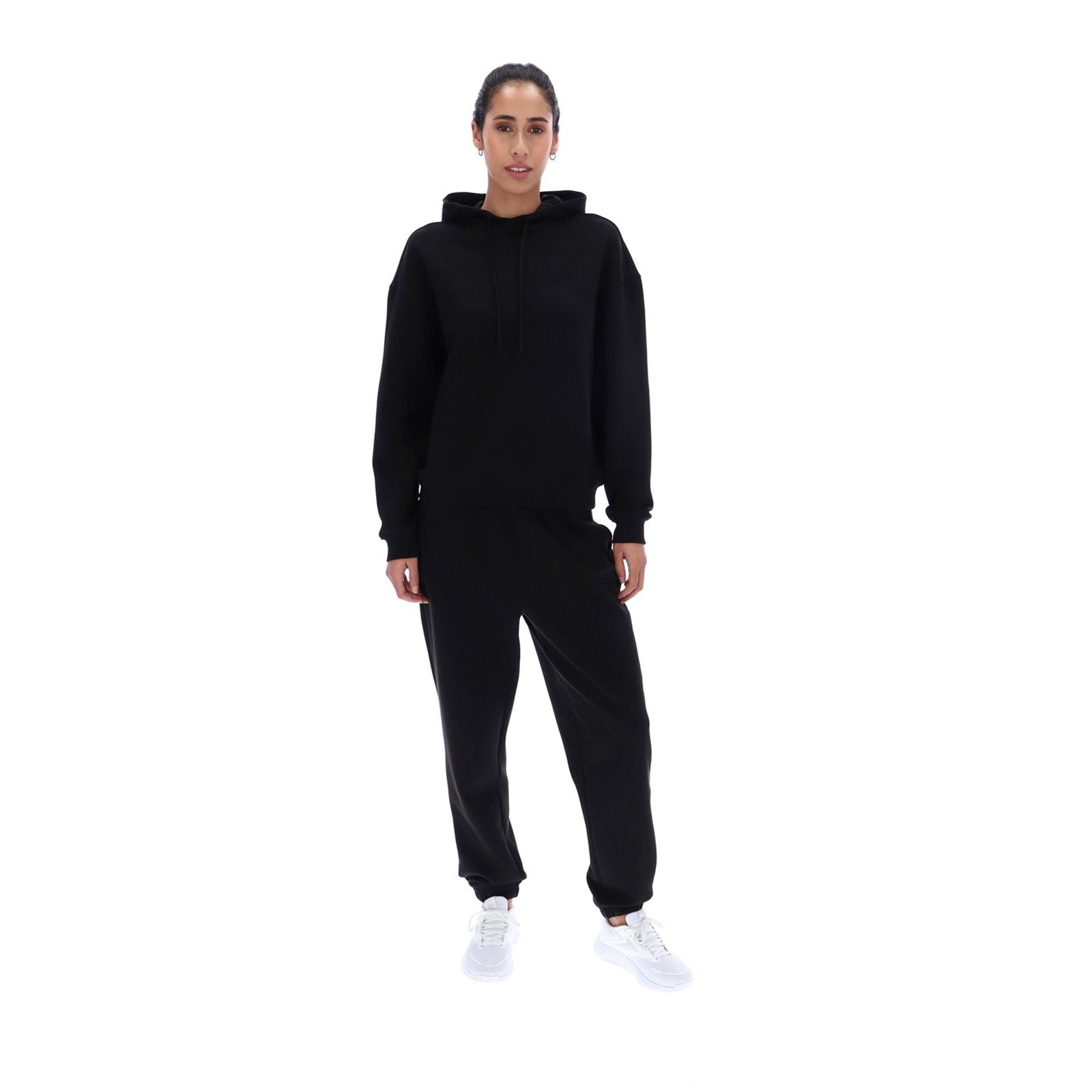Ted Baker HEIDI TBWHSS2632 Polyester Women's Black Hooded Sweatshirt