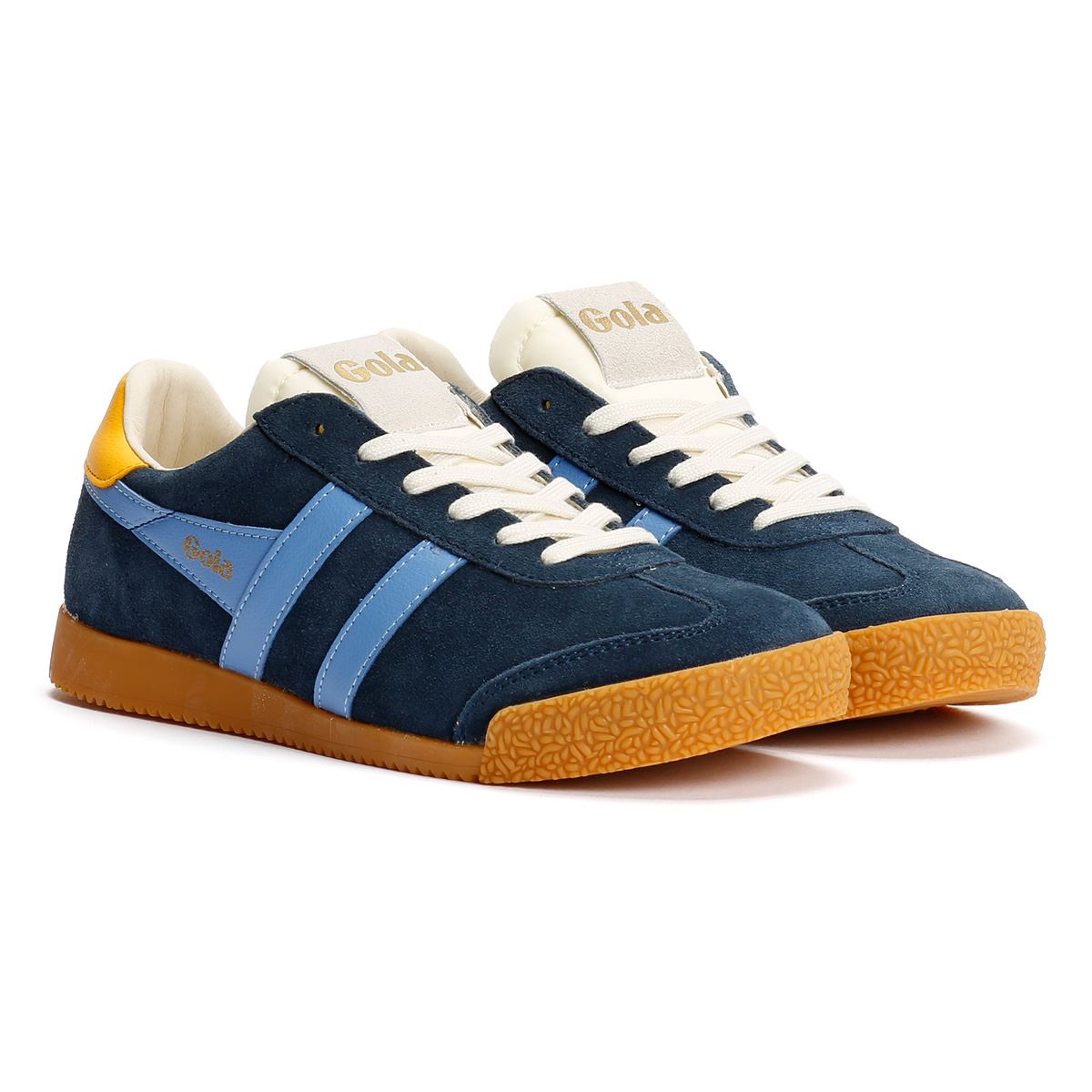 Gola Elan Suede Women's Navy/Vista Blue/Sun Trainers