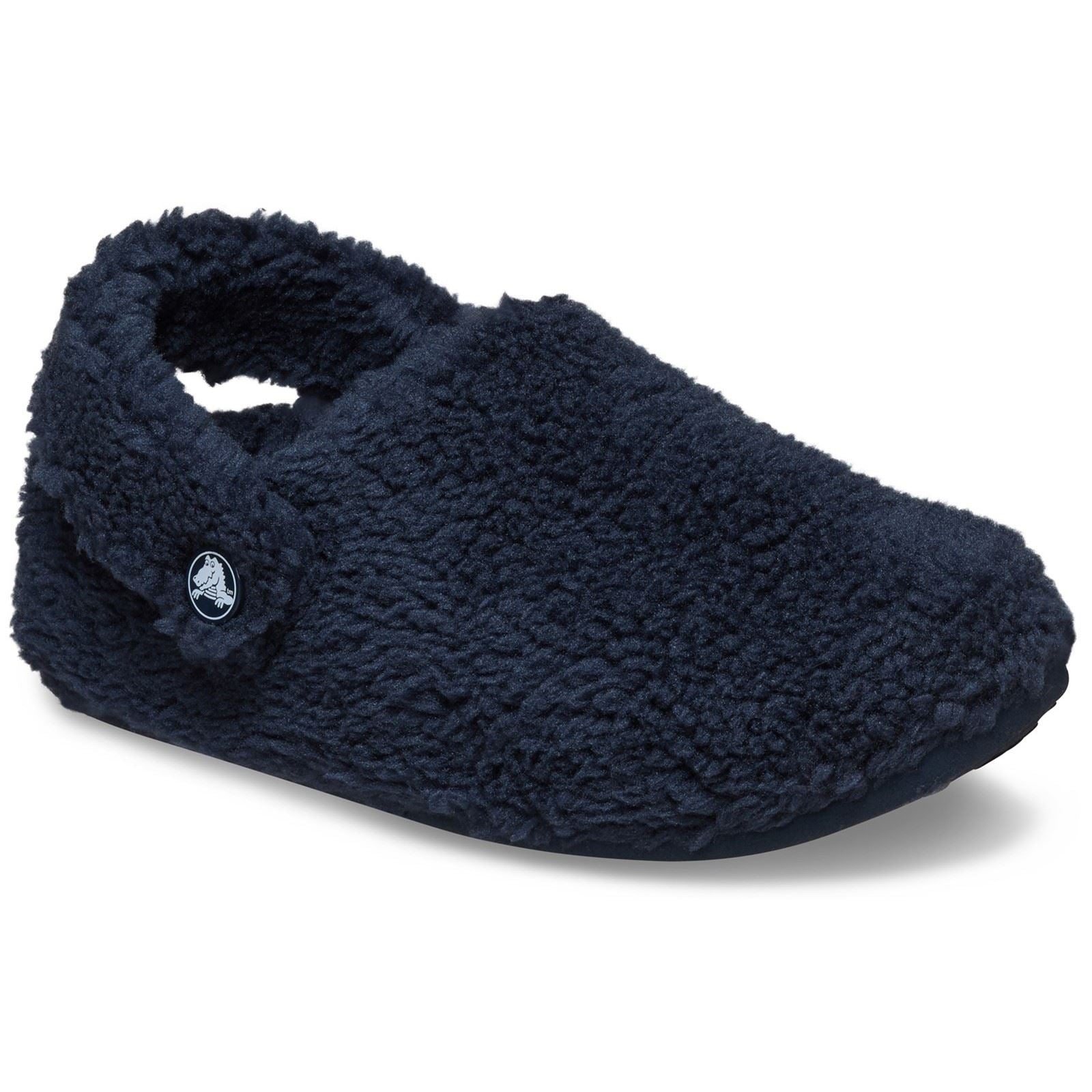 Crocs Classic Cozzzy Polyester Unisex Kid's Navy Slippers