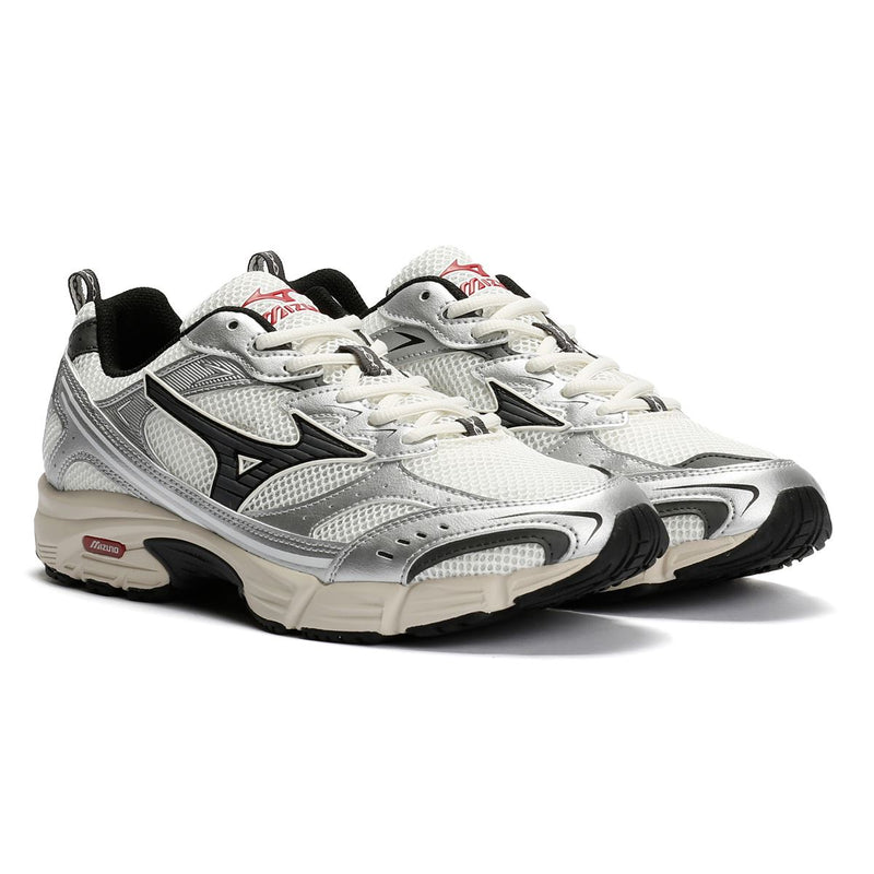 Mizuno MXR Sport Snow White/Magnet/Silver Trainers