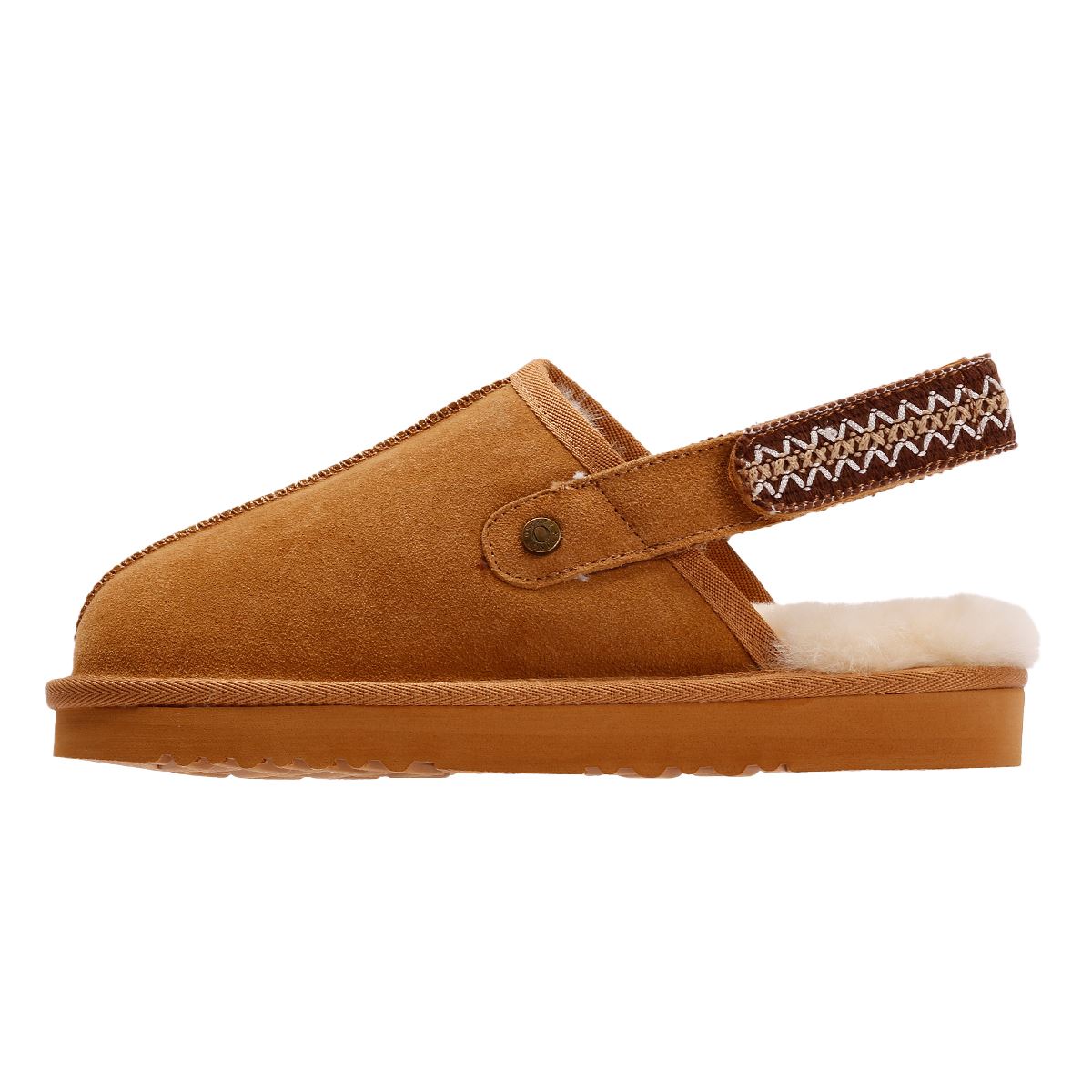 Osprey London The Constellation Suede Women's Tan Slippers