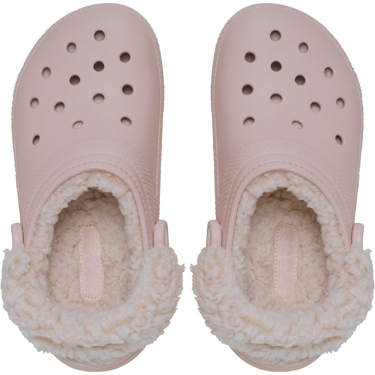 Crocs Classic Fleece Lined Polyester Blend Women's Quartz Clogs