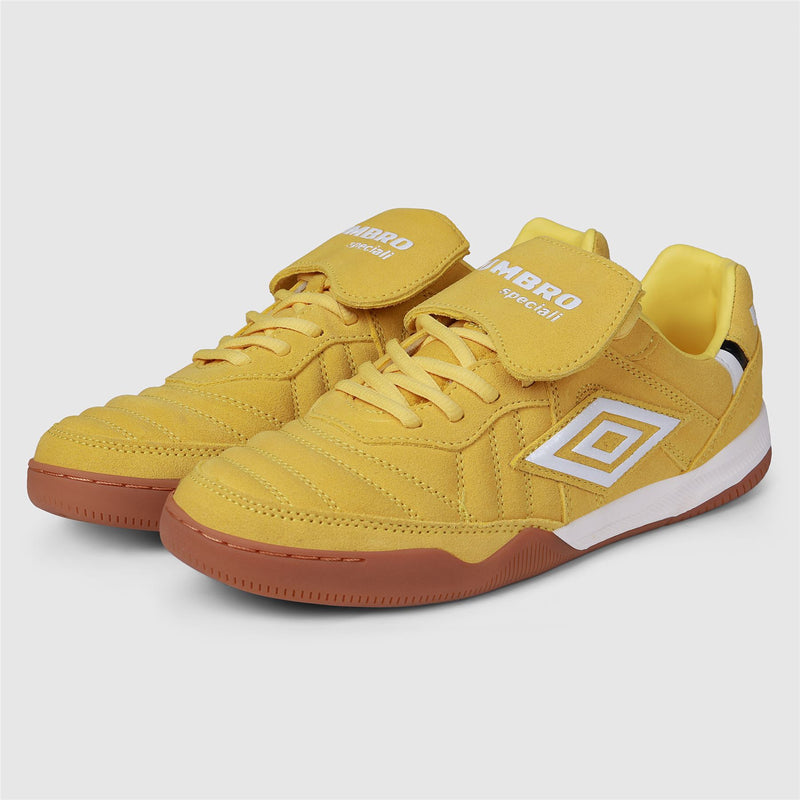 Umbro Speciali TR Suede Yellow/White Trainers