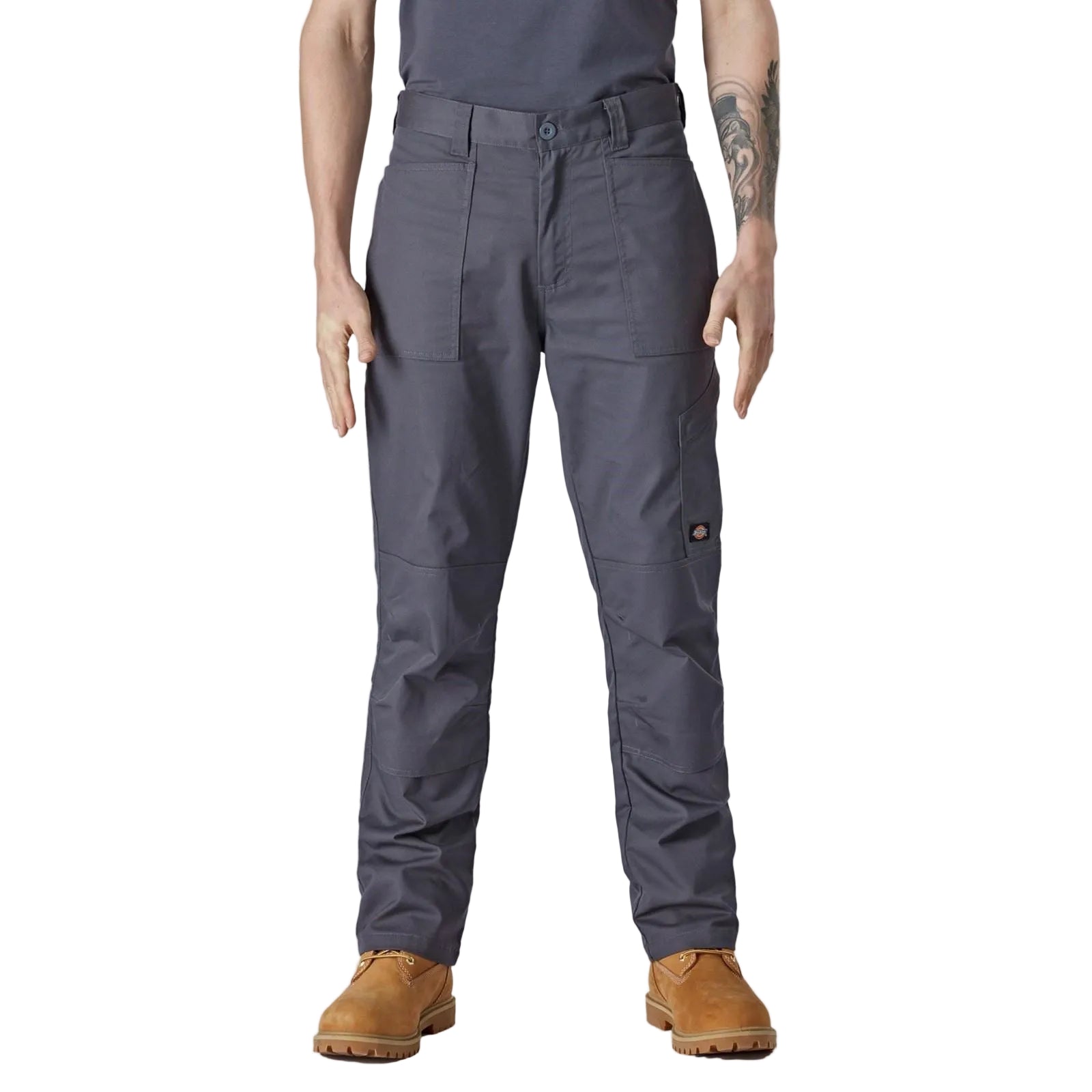Dickies Action Flex Synthetic Men's Grey Outdoor Trousers