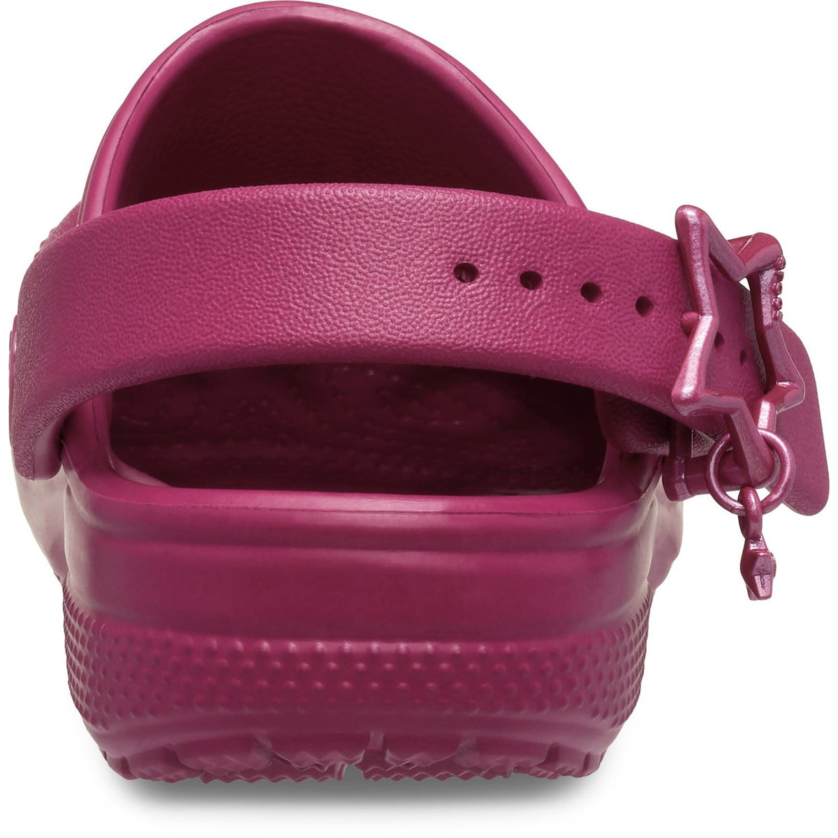Crocs Classic Star Buckle EVA Girl's Royal Pink Casual Shoes - Clogs