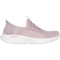 Skechers Relaxed Fit Sport - Ballet Chic Textile Women's Light Mauve Trainers