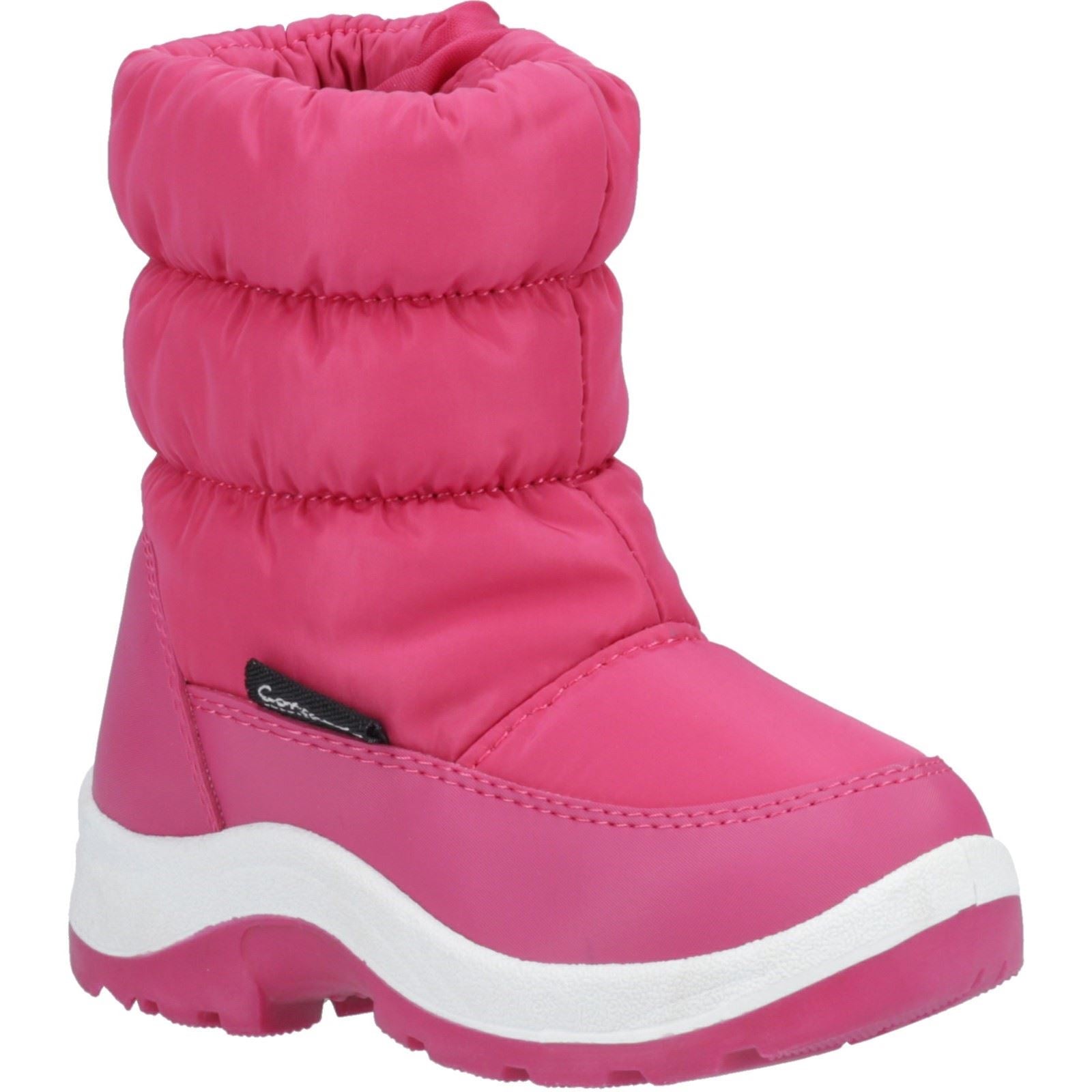 Cotswold Tirely Textile Women's Pink Wellington Boots