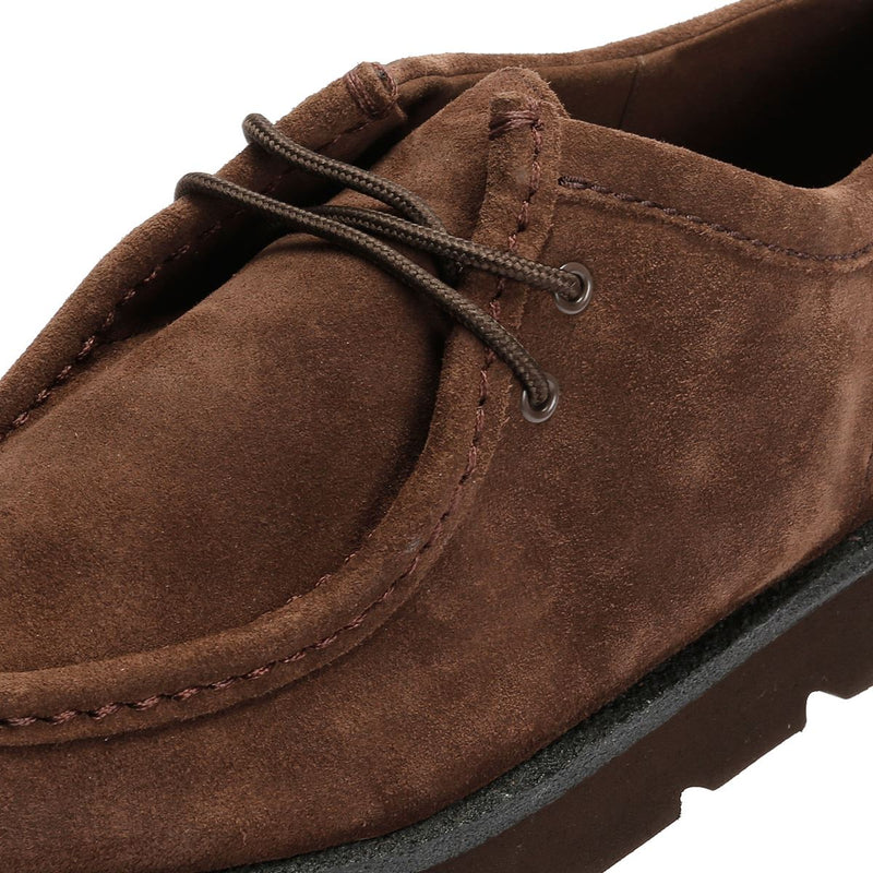 Clarks Originals Meare Wallabee Suede Men's Dark Brown Lace-Up Shoes
