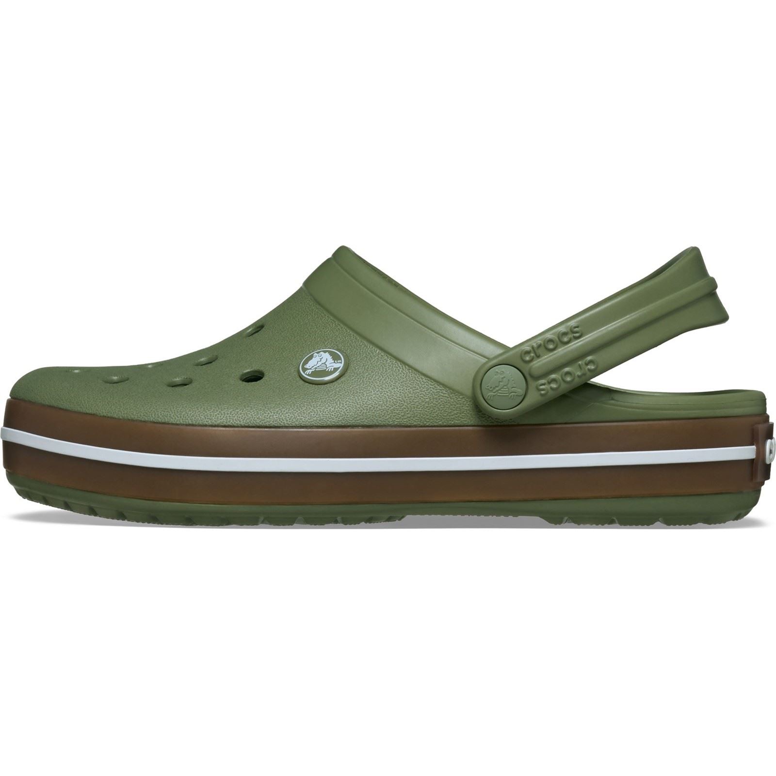 Crocs Crocband Gum Thermoplastic Men's Cargo Clogs