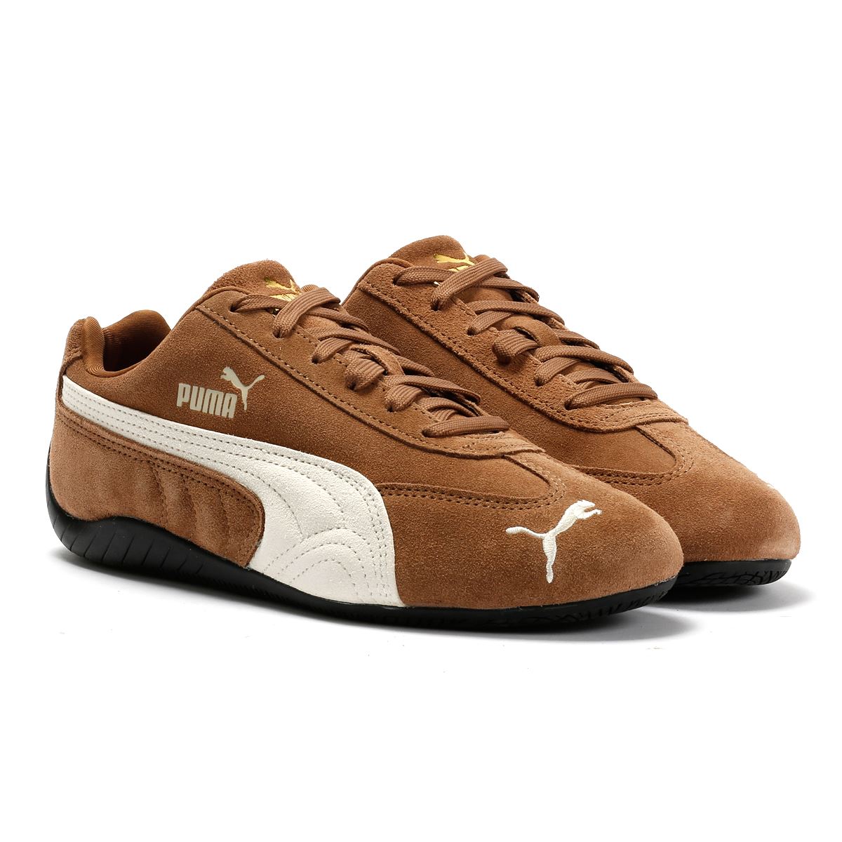 Puma Speedcat OG Leather Coffee/Ivory Trainers