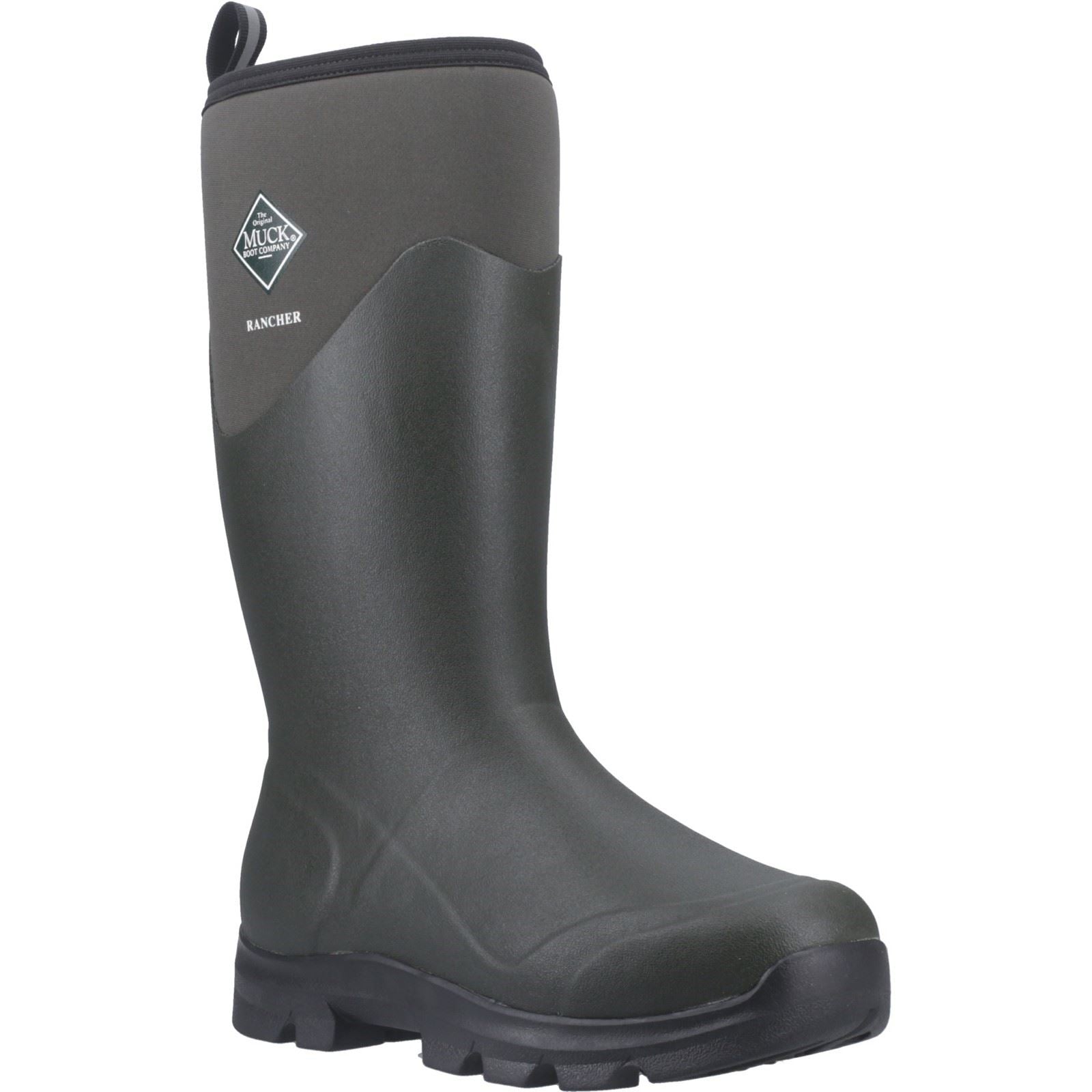 Muck Boots Rancher Rubber Men's Dusty Olive/Black Winter Knee High Boots