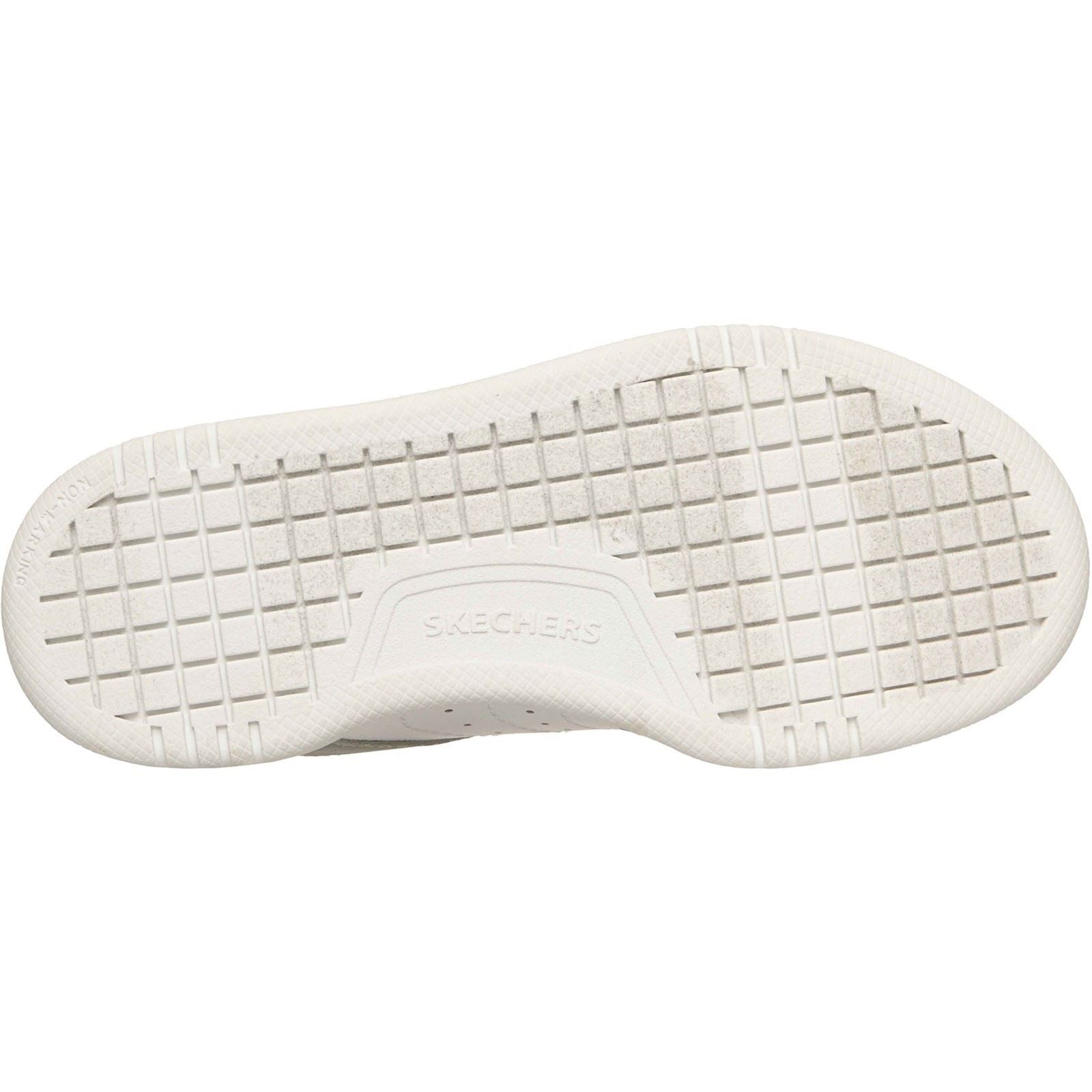 Skechers Quick Street Polyurethane Girl's Silver/White Trainers