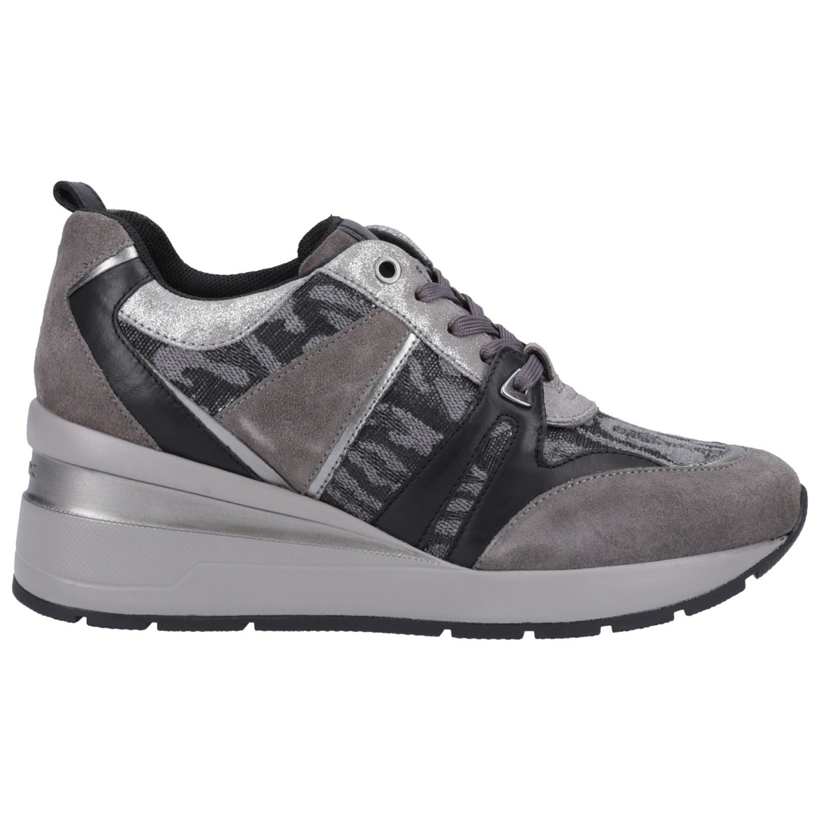 Geox D Zosma B 0 Women's Dark Grey Trainers