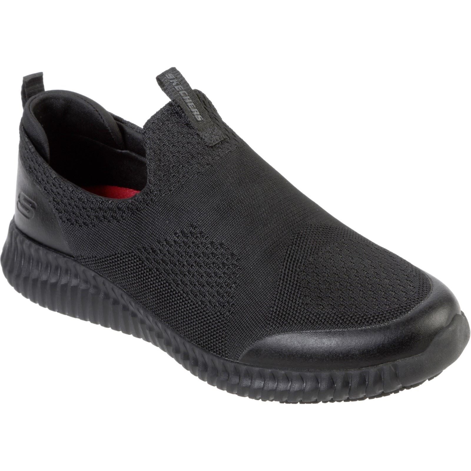 Skechers Workwear Cessnock Textile Men's Black Trainers