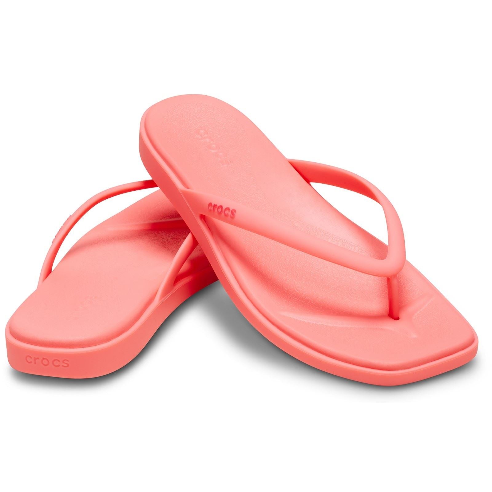 Crocs Miami Flip Thermoplastic Women's Guava Flip Flops