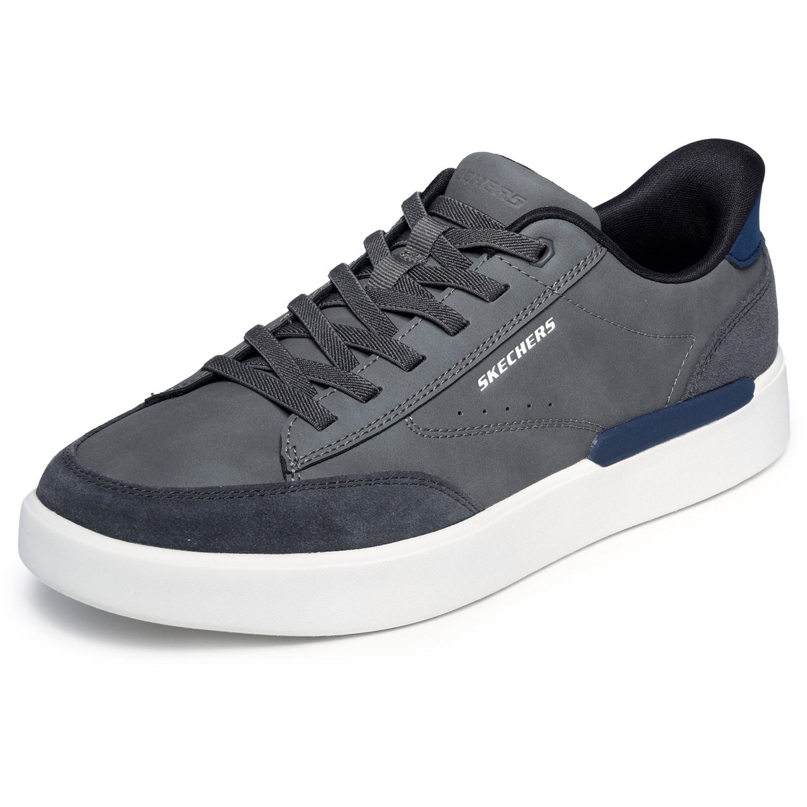 Skechers Verloma Radical Men's Charcoal Synthetic / Suede Trainers