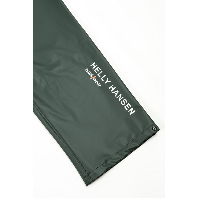 Helly Hansen Workwear Voss Polyester Green Rain Trousers